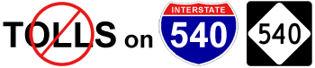 No Tolls On 540!